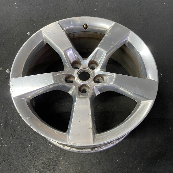 20" CAMARO 10-11 20x8 frt 5 spoke polished opt Q9J Original OEM Wheel Rim - View 8