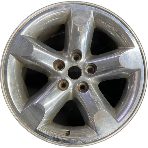 20" DODGE 1500 PICKUP 06 5 lug, 20x9 , w/o argent Original OEM Wheel Rim - Front View