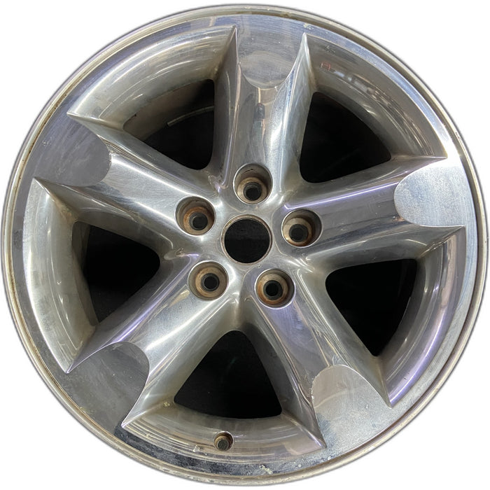 20" DODGE 1500 PICKUP 06 5 lug, 20x9 , w/o argent Original OEM Wheel Rim - Front View
