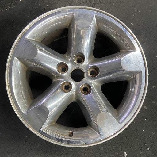20" DODGE 1500 PICKUP 06 5 lug 20x9 aluminum w/o argent Original OEM Wheel Rim - Front View