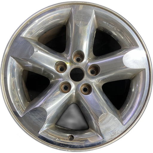 20" DODGE 1500 PICKUP 06 5 lug 20x9 aluminum w/o argent Original OEM Wheel Rim - Front View
