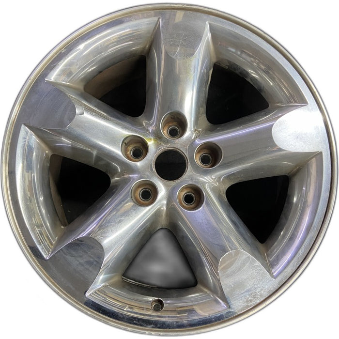 20" DODGE 1500 PICKUP 06 5 lug 20x9 aluminum w/o argent Original OEM Wheel Rim - Front View