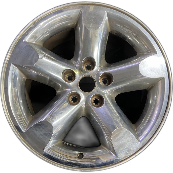 20" DODGE 1500 PICKUP 06 5 lug, 20x9 , w/o argent Original OEM Wheel Rim - Front View