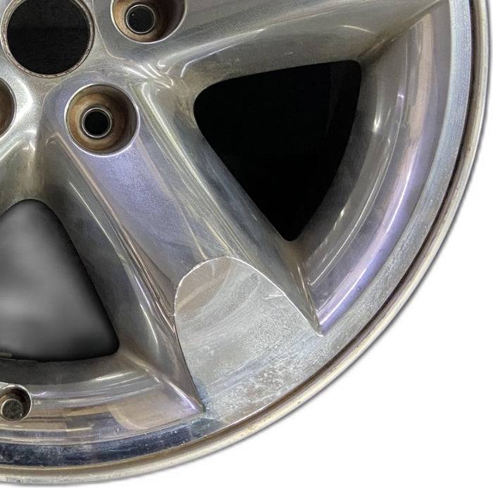 20" DODGE 1500 PICKUP 06 5 lug 20x9 aluminum w/o argent Original OEM Wheel Rim - Close-Up Detail