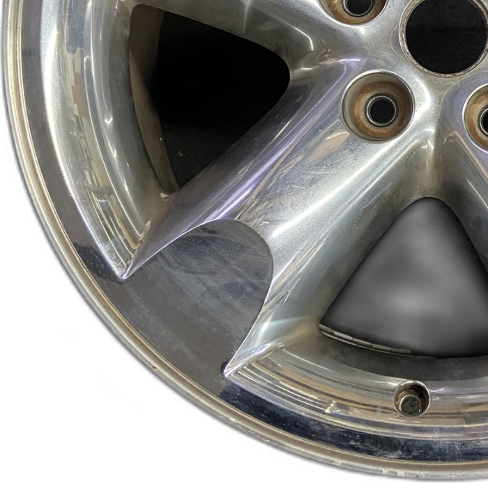 20" DODGE 1500 PICKUP 06 5 lug 20x9 aluminum w/o argent Original OEM Wheel Rim - Back View