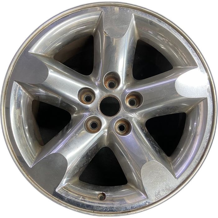 20" DODGE 1500 PICKUP 06 5 lug, 20x9 , w/o argent Original OEM Wheel Rim - Front View