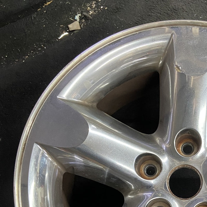 20" DODGE 1500 PICKUP 06 5 lug 20x9 aluminum w/o argent Original OEM Wheel Rim - Side Profile