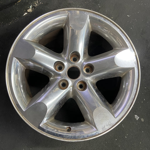 20" DODGE 1500 PICKUP 06 5 lug, 20x9 , w/o argent Original OEM Wheel Rim - Angle View