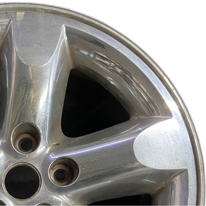 20" DODGE 1500 PICKUP 06 5 lug 20x9 aluminum w/o argent Original OEM Wheel Rim - Side Profile
