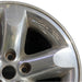 20" DODGE 1500 PICKUP 06 5 lug 20x9 aluminum w/o argent Original OEM Wheel Rim - Side Profile