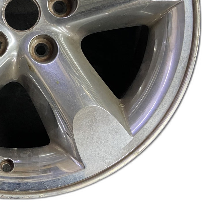 20" DODGE 1500 PICKUP 06 5 lug 20x9 aluminum w/o argent Original OEM Wheel Rim - Close-Up Detail