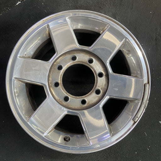 17" DODGE 2500 PICKUP 10-13 17x8, aluminum, 6 spoke, smooth spokes Original OEM - Angle View