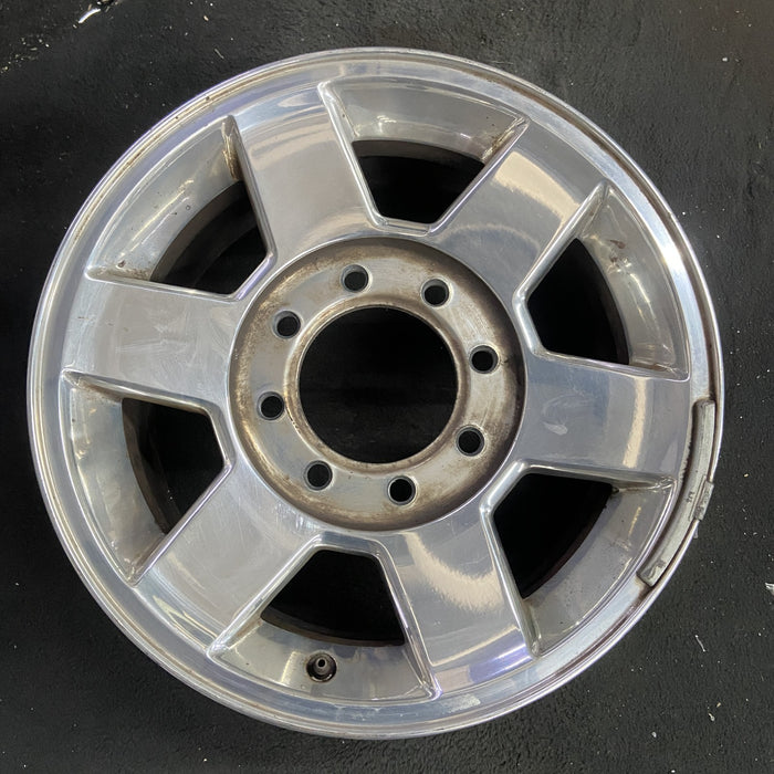17" DODGE 2500 PICKUP 10-13 17x8, aluminum, 6 spoke, smooth spokes Original OEM - Angle View