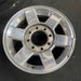 17" DODGE 2500 PICKUP 10-13 17x8, aluminum, 6 spoke, smooth spokes Original OEM - Side Profile