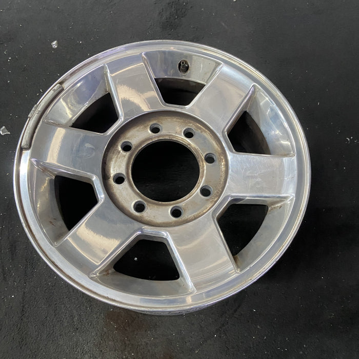 17" DODGE 2500 PICKUP 10-13 17x8, aluminum, 6 spoke, smooth spokes Original OEM - Close-Up Detail