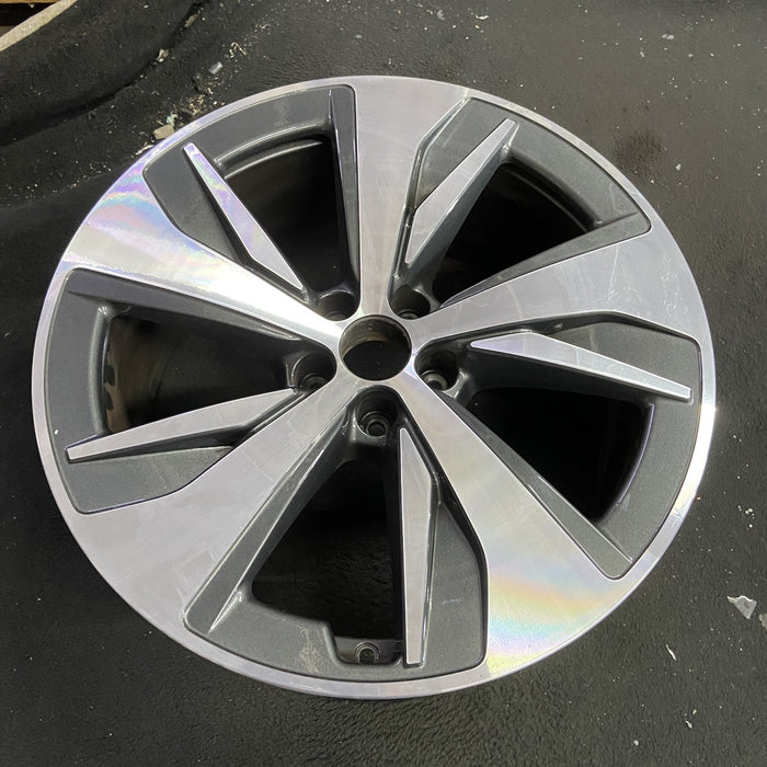 20" Q8 E-TRON 24 20x9, Original OEM Wheel Rim - Side Profile