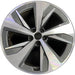 20" Q8 E-TRON 24 20x9, Original OEM Wheel Rim - Front View
