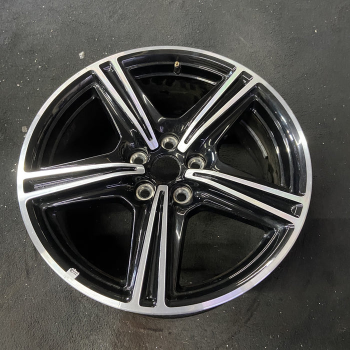 18" MUSTANG 24-25 18x8, Original OEM Wheel Rim - Close-Up Detail