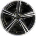 18" MUSTANG 24-25 18x8, Original OEM Wheel Rim - Front View