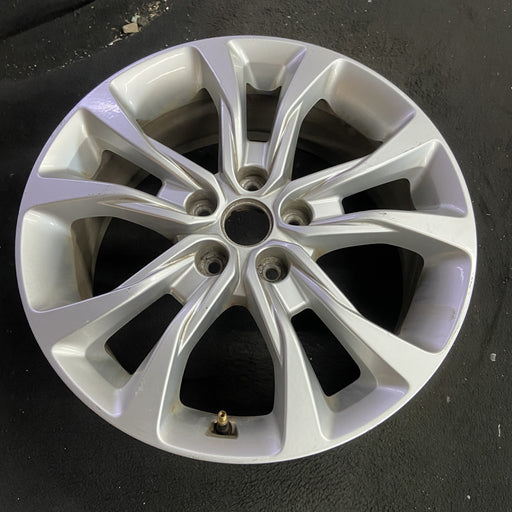 18" TELLURIDE 20-22 18x7.5 , split spoke Original OEM Wheel Rim - Angle View