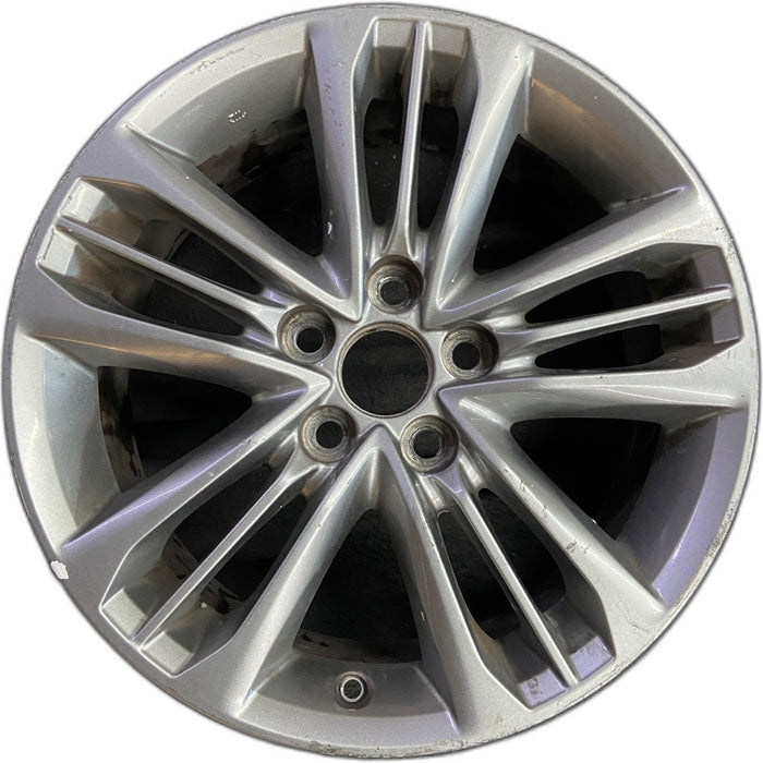 17" CAMRY 15-17 17x7 , 15 spoke Original OEM Wheel Rim - Front View