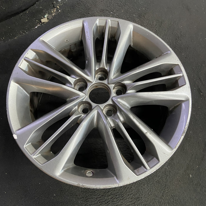 17" CAMRY 15-17 17x7 , 15 spoke Original OEM Wheel Rim - Side Profile