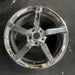 19" CORVETTE 14-15 rear, 19x10, chrome Original OEM Wheel Rim - Angle View