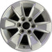 17" SIERRA 1500 PICKUP 19 , 17x8, alloy Original OEM Wheel Rim - Front View