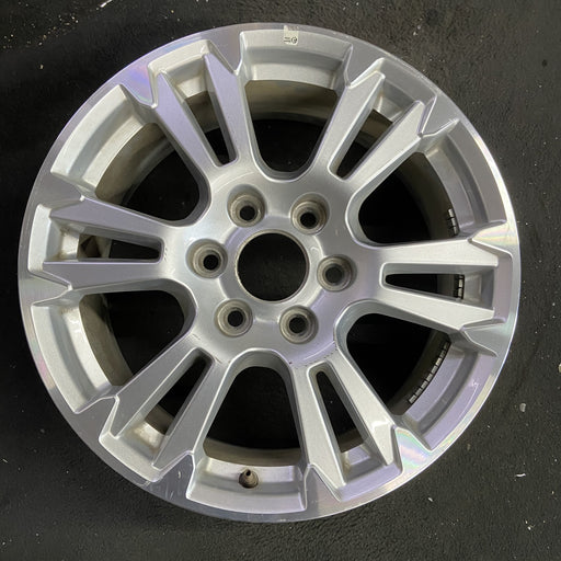 18" FORD F150 PICKUP 15-17 18x7.5, aluminum, 12 spoke Original OEM Wheel Rim - Angle View