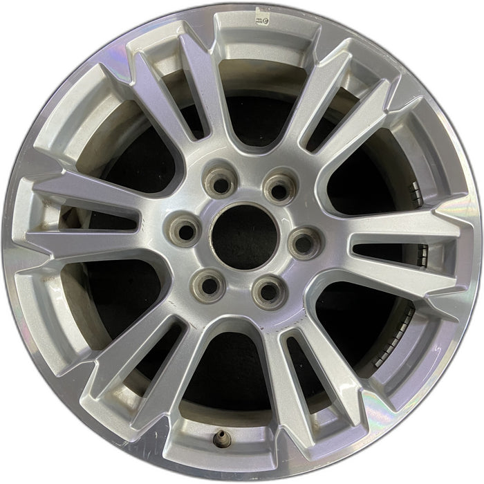 18" FORD F150 PICKUP 15-17 18x7.5, aluminum, 12 spoke Original OEM Wheel Rim - Front View