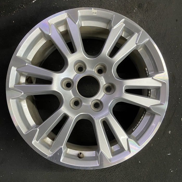 18" FORD F150 PICKUP 15-17 18x7.5, aluminum, 12 spoke Original OEM Wheel Rim - Angle View