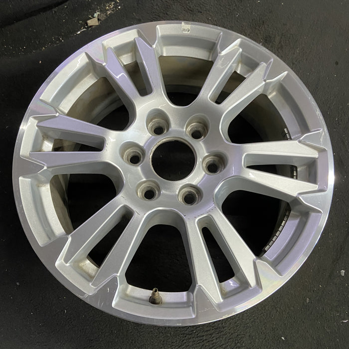 18" FORD F150 PICKUP 15-17 18x7.5, aluminum, 12 spoke Original OEM Wheel Rim - Side Profile