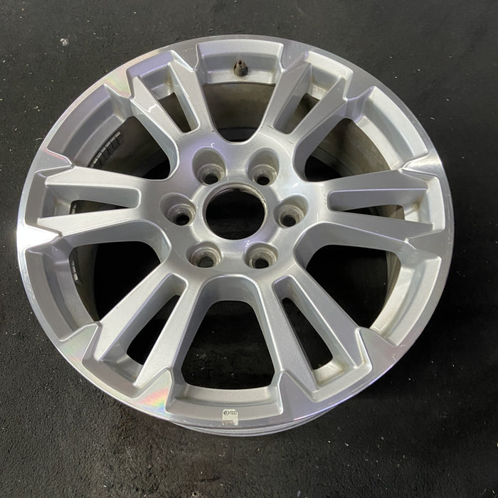 18" FORD F150 PICKUP 15-17 18x7.5, aluminum, 12 spoke Original OEM Wheel Rim - Close-Up Detail