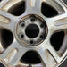 17" EXPEDITION 03 17x7.5 5 spoke aluminum inserts in spokes Original OEM Wheel - Angle View