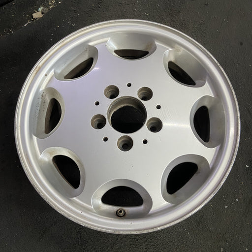 15" MERCEDES C-CLASS 94 202 Type; C280, , alloy Original OEM Wheel Rim - Angle View