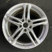 18" CORVETTE 16-19 front, 18x8.5, silver Original OEM Wheel Rim - Angle View