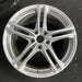 19" CORVETTE 16-17 rear, 19x10, silver Original OEM Wheel Rim - Angle View
