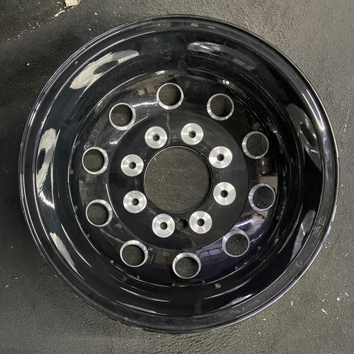 17" DODGE 3500 PICKUP 20-21 Pickup, DRW, , aluminum, rear, machined Original - Angle View