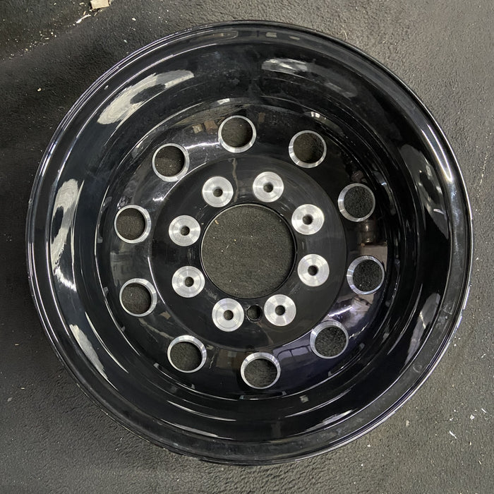 17" DODGE 3500 PICKUP 20-21 Pickup, DRW, , aluminum, rear, machined Original - Angle View