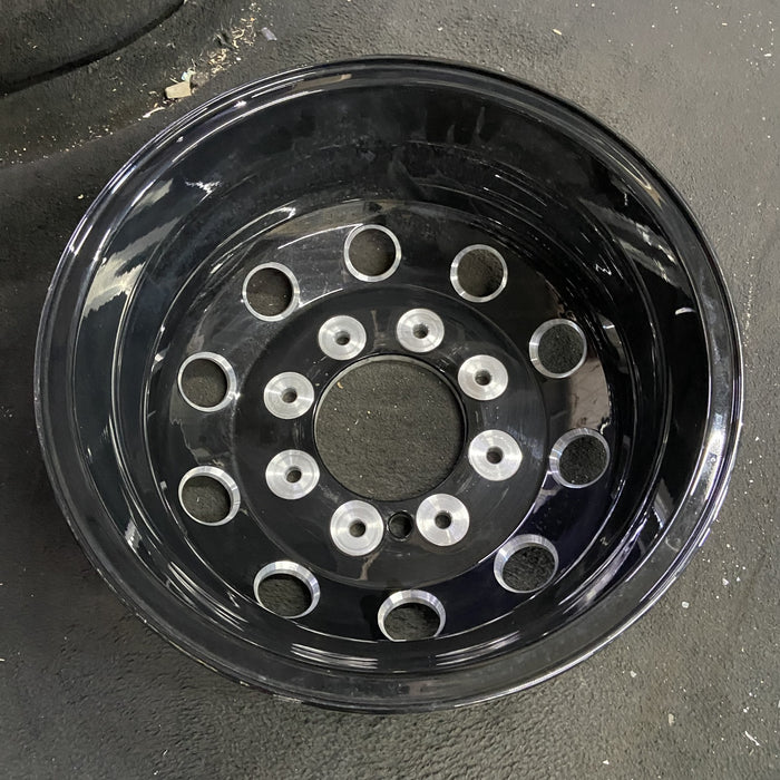 17" DODGE 3500 PICKUP 20-21 Pickup, DRW, , aluminum, rear, machined Original - Side Profile