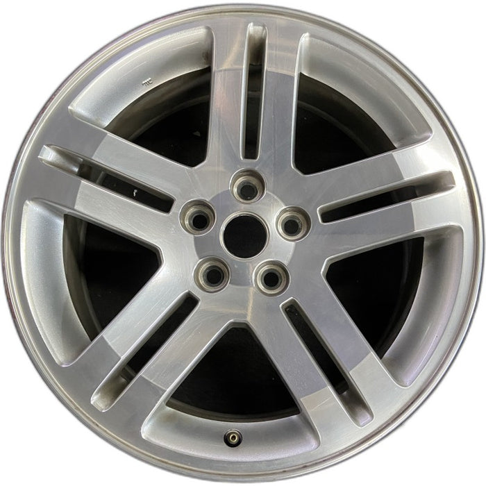18" CHARGER 06 18x7.5 10 spoke 5 pairs polished w/o black accent Original OEM - Front View