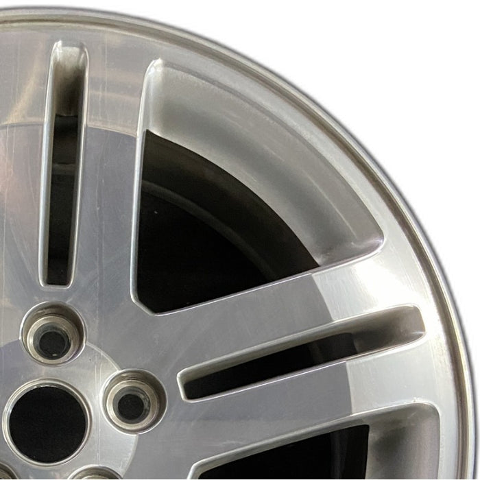 18" CHARGER 06 18x7.5 10 spoke 5 pairs polished w/o black accent Original OEM - Side Profile