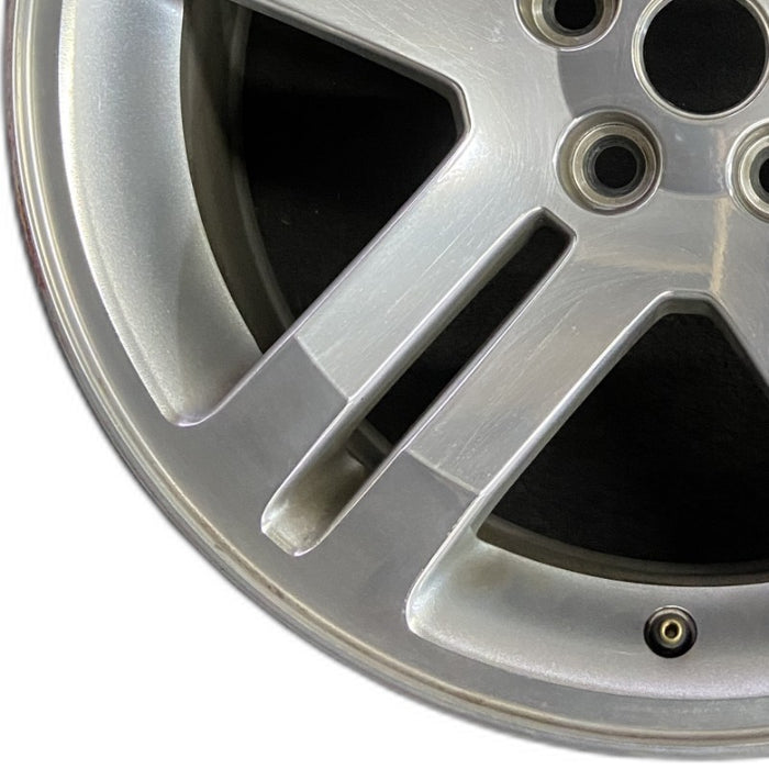 18" CHARGER 06 18x7.5 10 spoke 5 pairs polished w/o black accent Original OEM - Back View