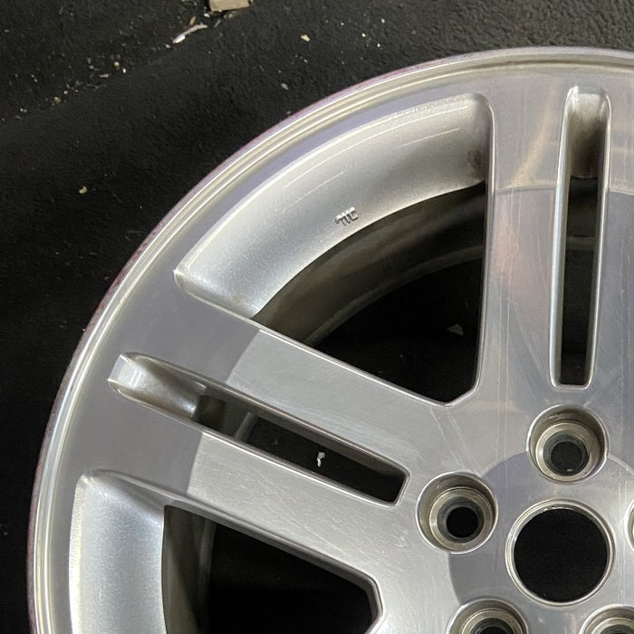 18" CHARGER 06 18x7.5 10 spoke 5 pairs polished w/o black accent Original OEM - Side Profile