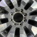 20" SILVERADO 2500 PICKUP 21-23 20x8.5 10 spoke machined gray opt Q86 dark gray - Angle View