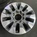 20" SILVERADO 2500 PICKUP 21-23 20x8.5 10 spoke machined gray opt Q86 dark gray - View 7