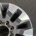 20" SILVERADO 2500 PICKUP 21-23 20x8.5 10 spoke machined gray opt Q86 dark gray - Close-Up Detail
