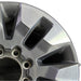 20" SILVERADO 2500 PICKUP 21-23 20x8.5 10 spoke machined gray opt Q86 dark gray - Side Profile