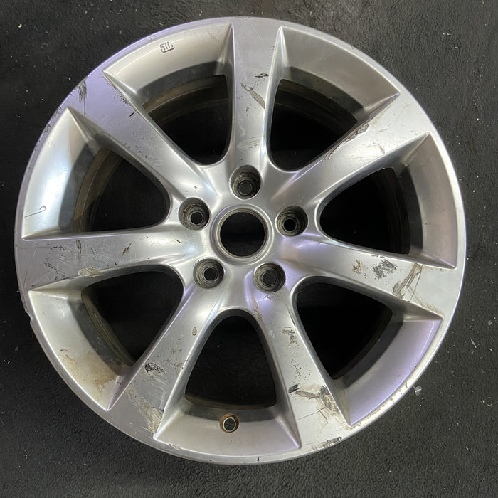 17" INFINITI G35 05-06 17x7 , 7 spoke Original OEM Wheel Rim - Angle View