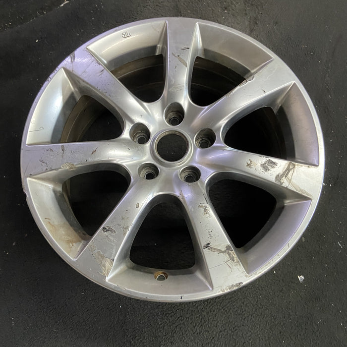 17" INFINITI G35 05-06 17x7 , 7 spoke Original OEM Wheel Rim - Side Profile